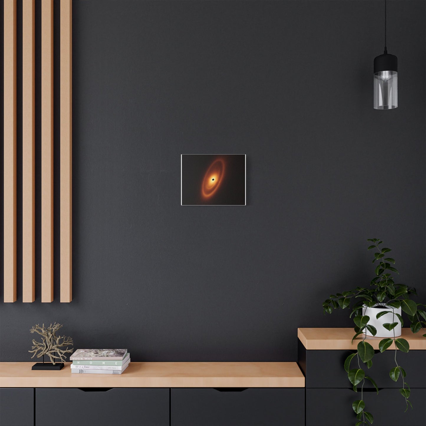 Fomalhaut Dusty Debris Disk, Satin Canvas