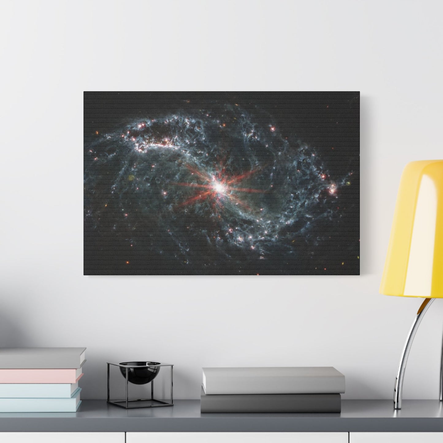 Intricate Networks of Gas and Dust in Nearby Galaxies, Satin Canvas