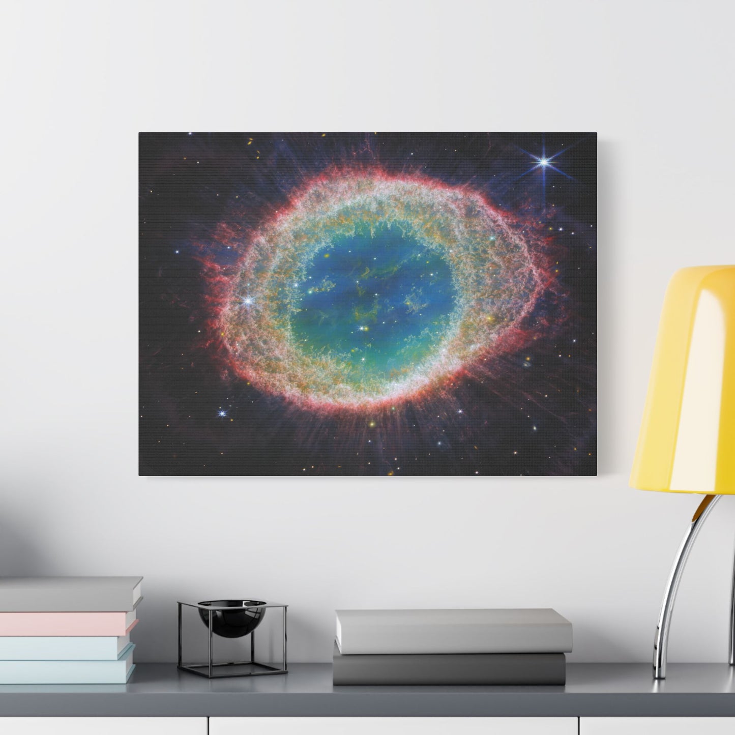 Ring Nebula, Satin Canvas