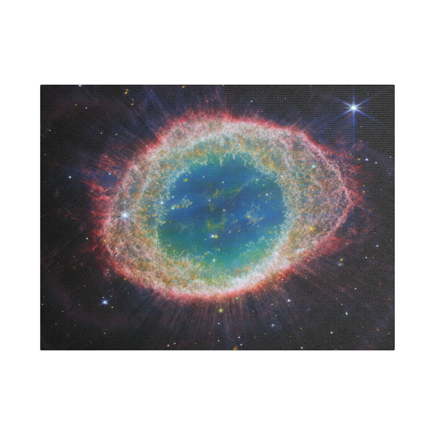 Ring Nebula, Satin Canvas