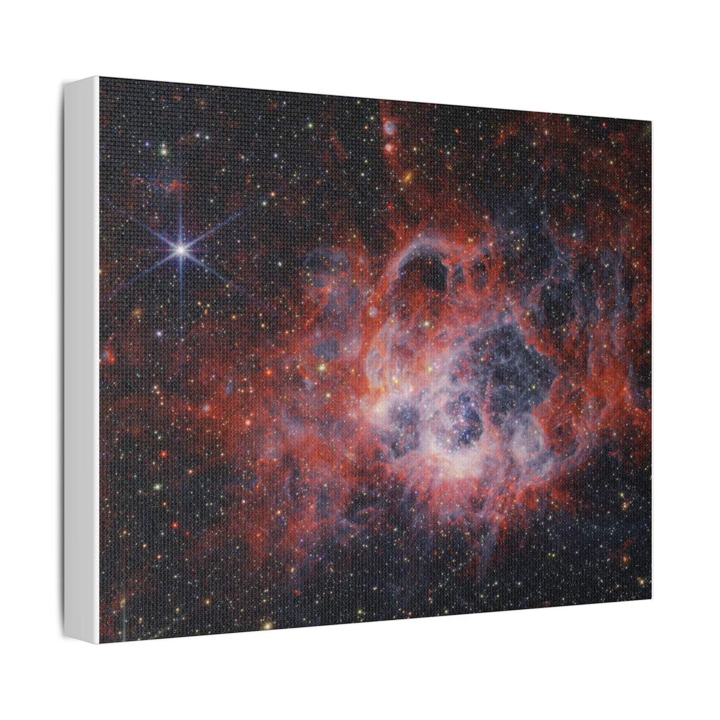 NGC 604, Satin Canvas