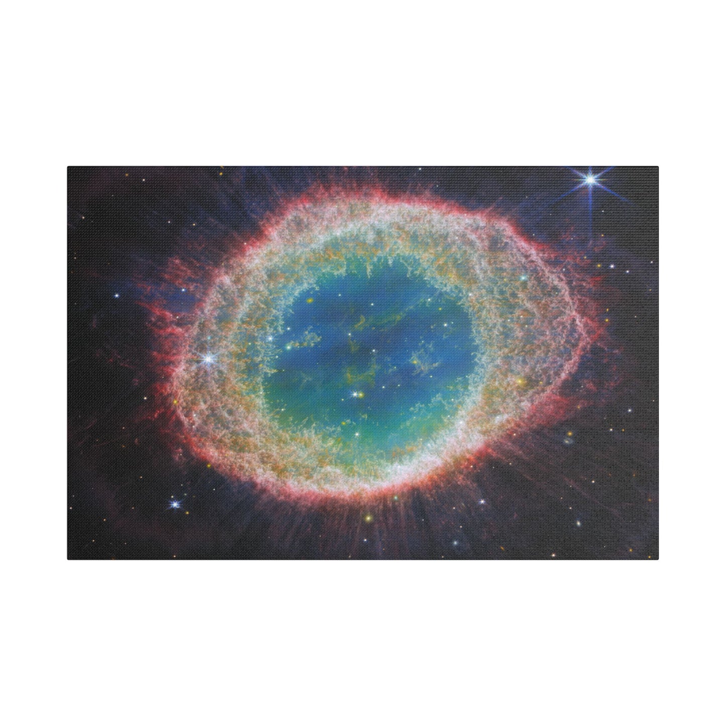 Ring Nebula, Satin Canvas