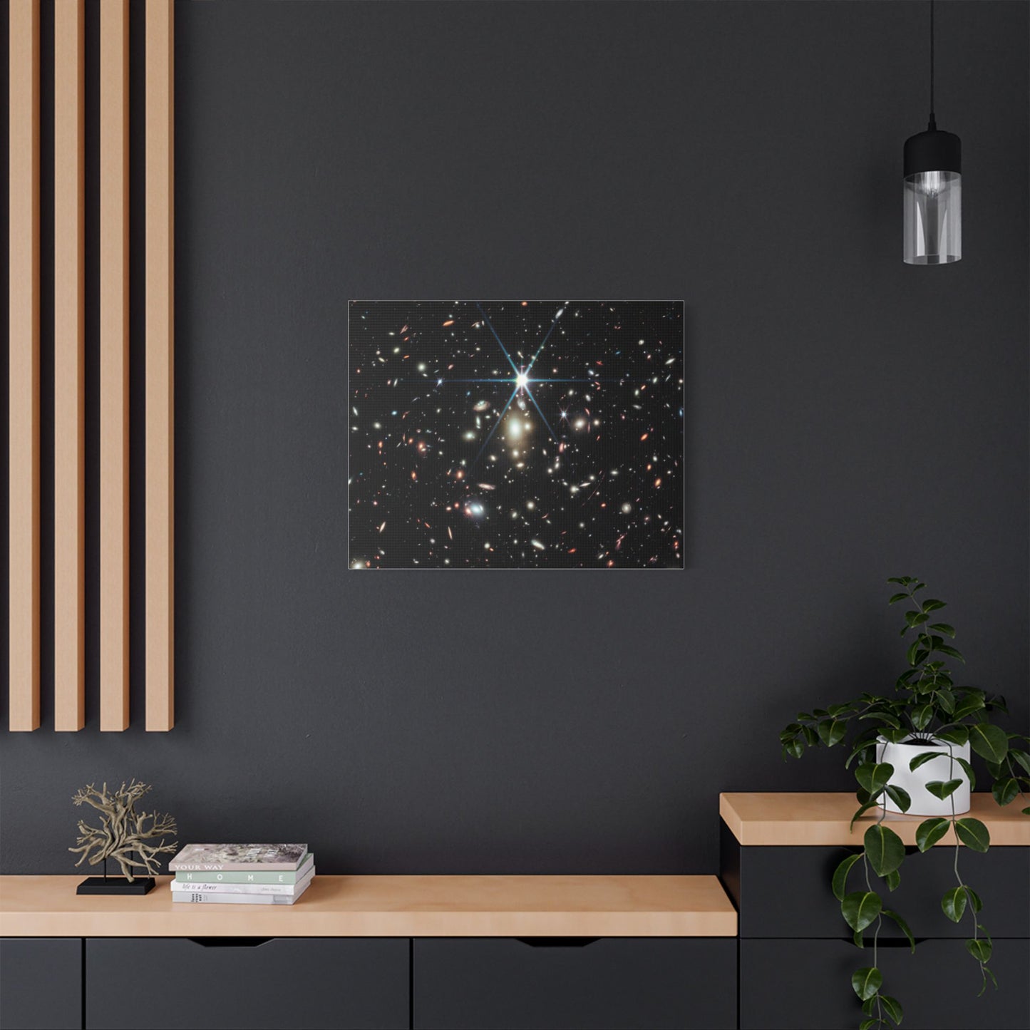 Sunrise Arc, Satin Canvas