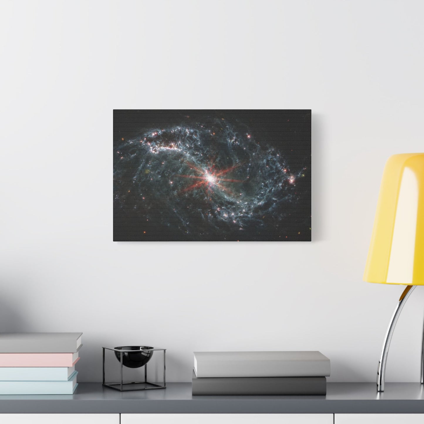 Intricate Networks of Gas and Dust in Nearby Galaxies, Satin Canvas