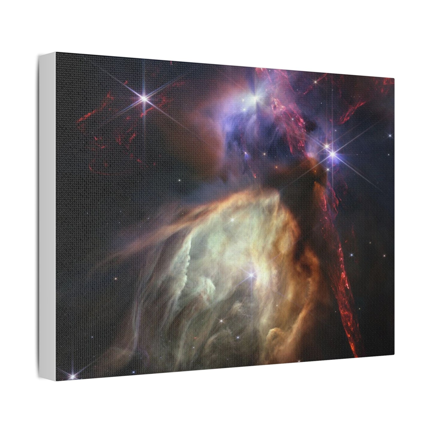 Close-up of Birth of Sun-like Star, Satin Canvas