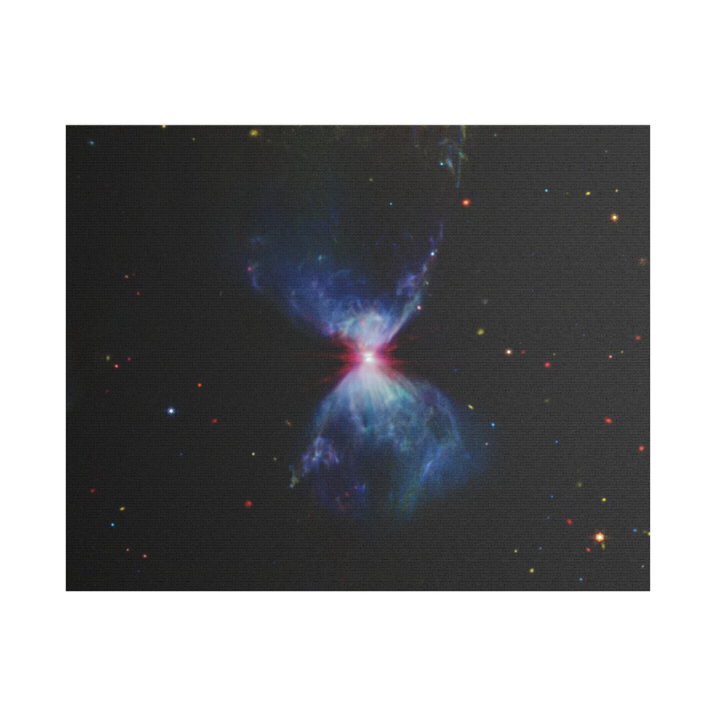 L1527 and Protostar, Satin Canvas