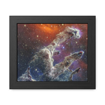 Pillars of Creation, Hand Crafted Wooden Framed Poster