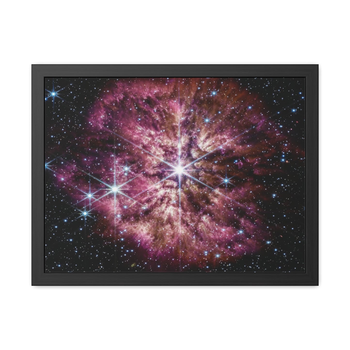 Prelude to Supernova, Hand Crafted Wooden Framed Poster