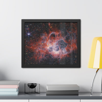 NGC 604, Hand Crafted Wooden Framed Poster