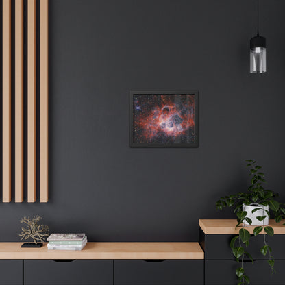 NGC 604, Hand Crafted Wooden Framed Poster