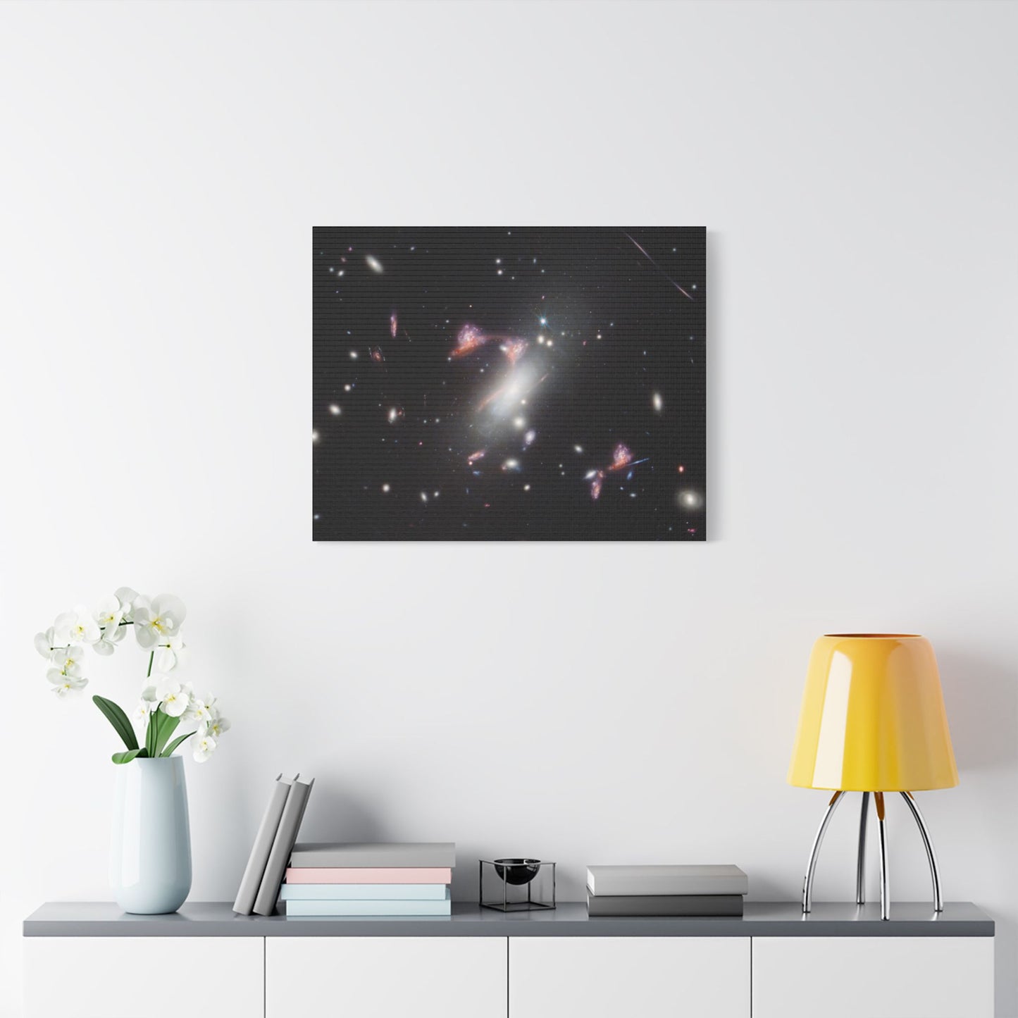 Question Mark Galaxy, Satin Canvas, Stretched