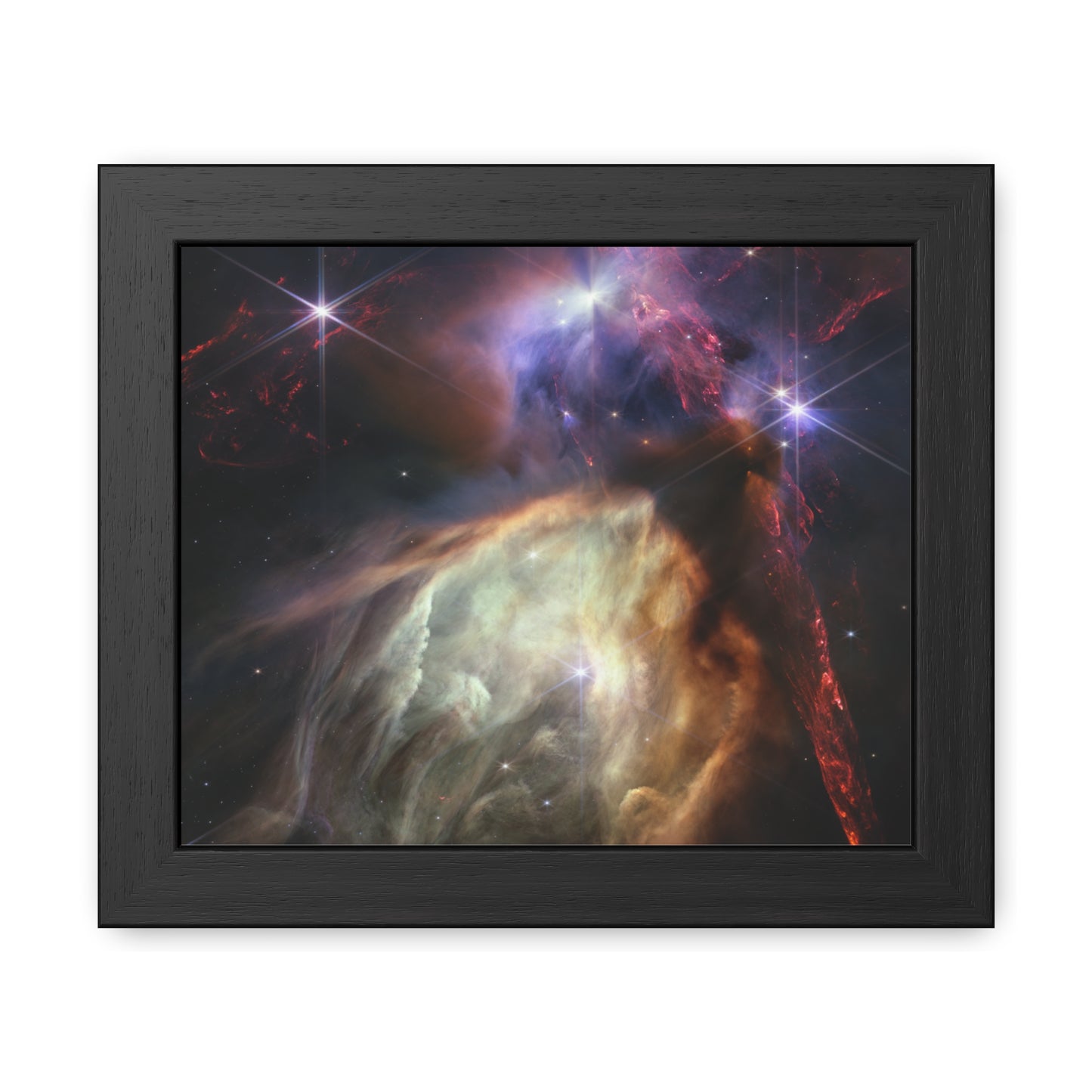 Rho Ophiuchi, Hand Crafted Wooden Framed Poster