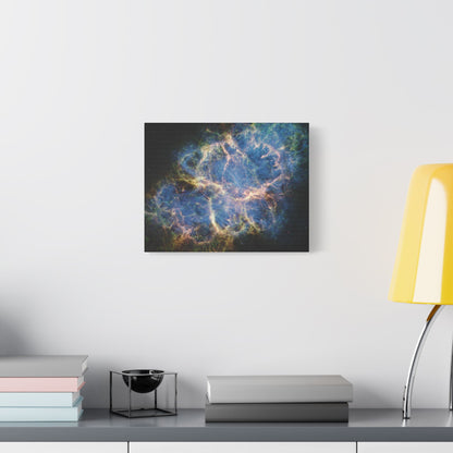 Crab Nebula, Satin Canvas, Stretched