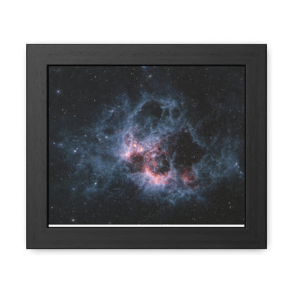 NGC 604 (MIRI Image), Hand Crafted Wooden Framed Poster