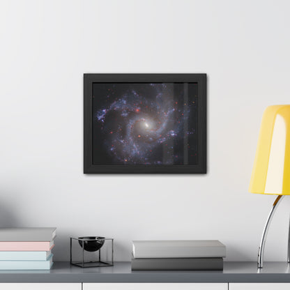 NGC 5468, Hand Crafted Wooden Framed Poster