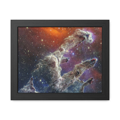 Pillars of Creation, Hand Crafted Wooden Framed Poster