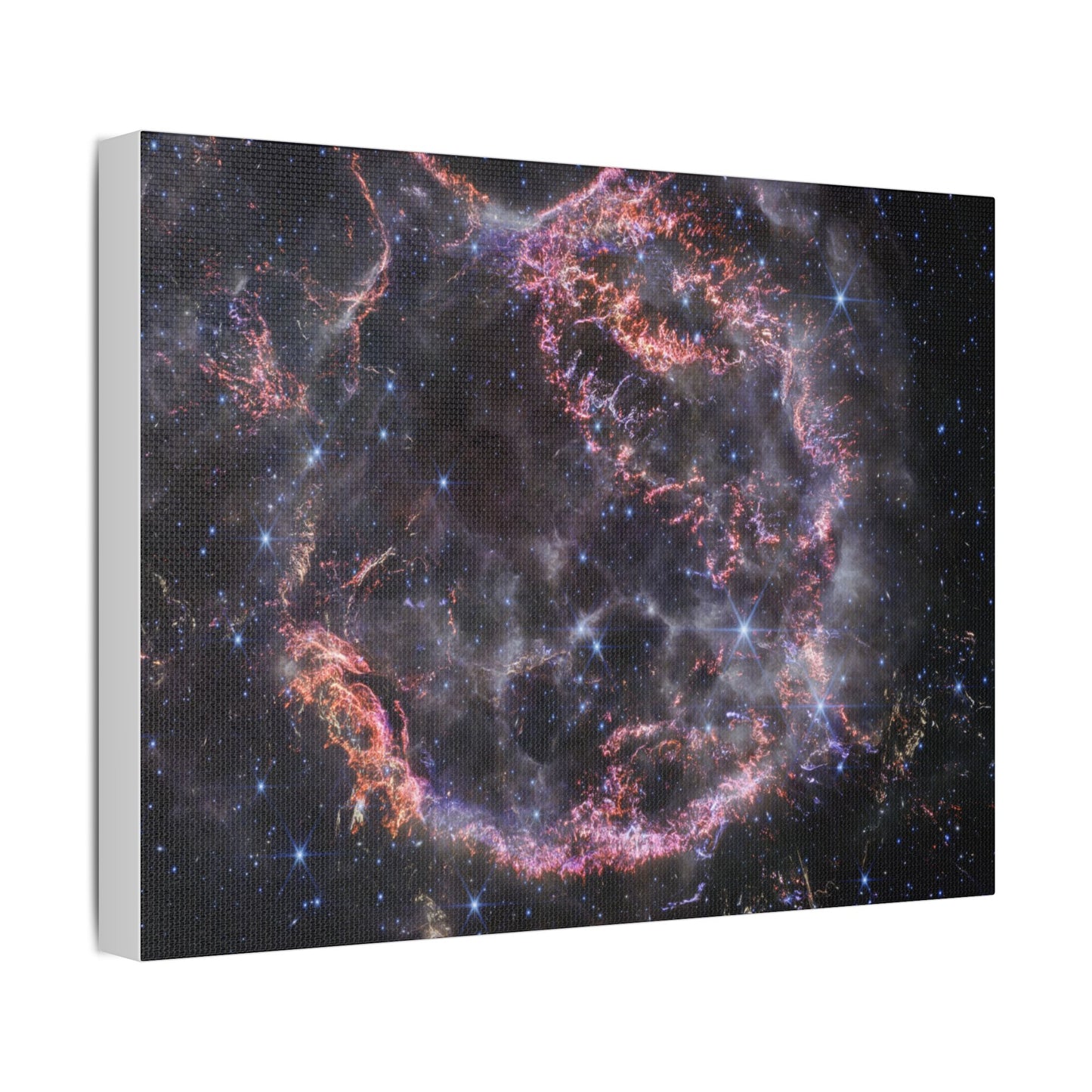 Cassiopeia A, Satin Canvas, Stretched