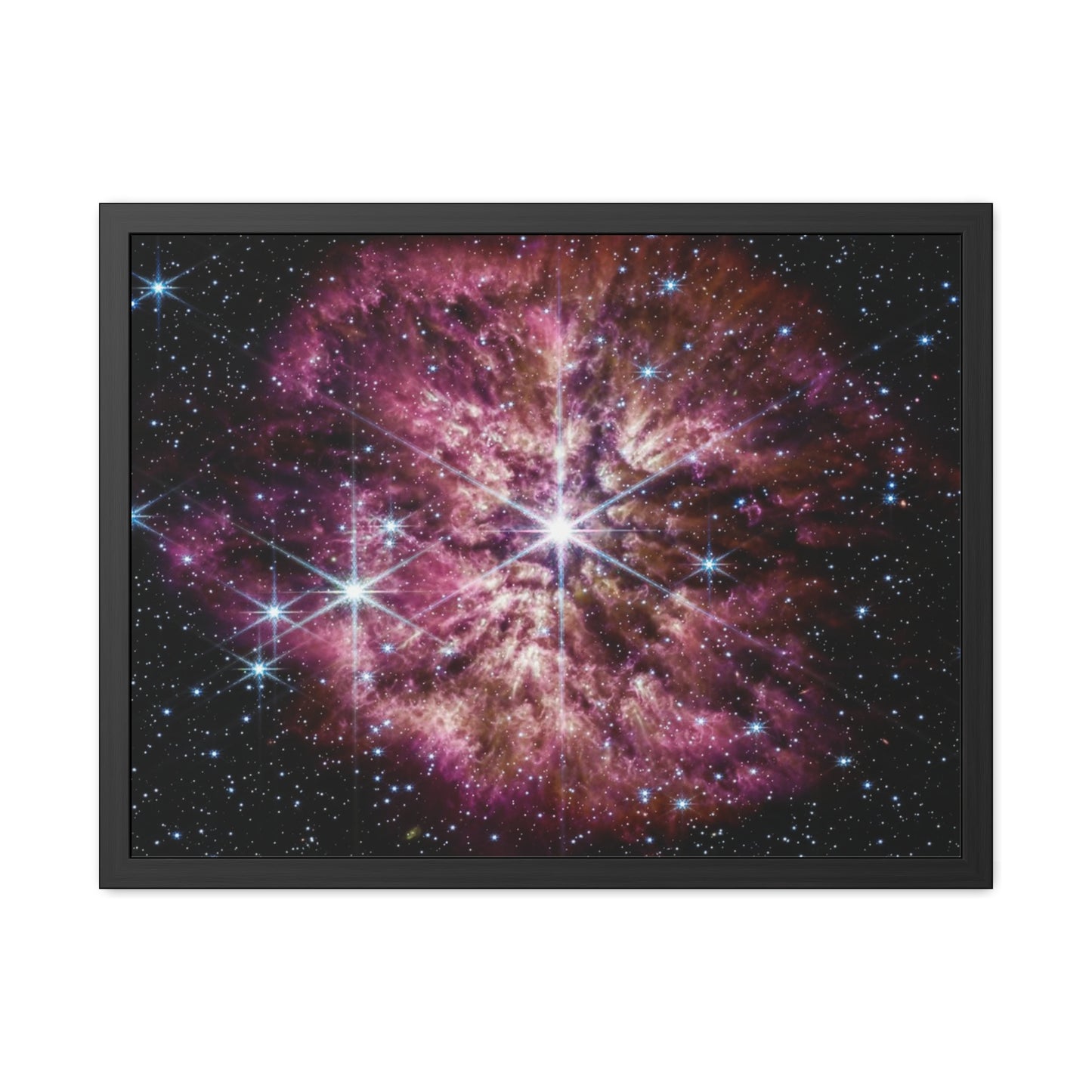 Prelude to Supernova, Hand Crafted Wooden Framed Poster