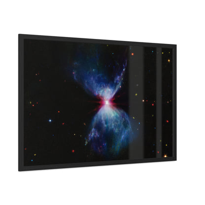 L1527 and Protostar, Hand Crafted Wooden Framed Poster