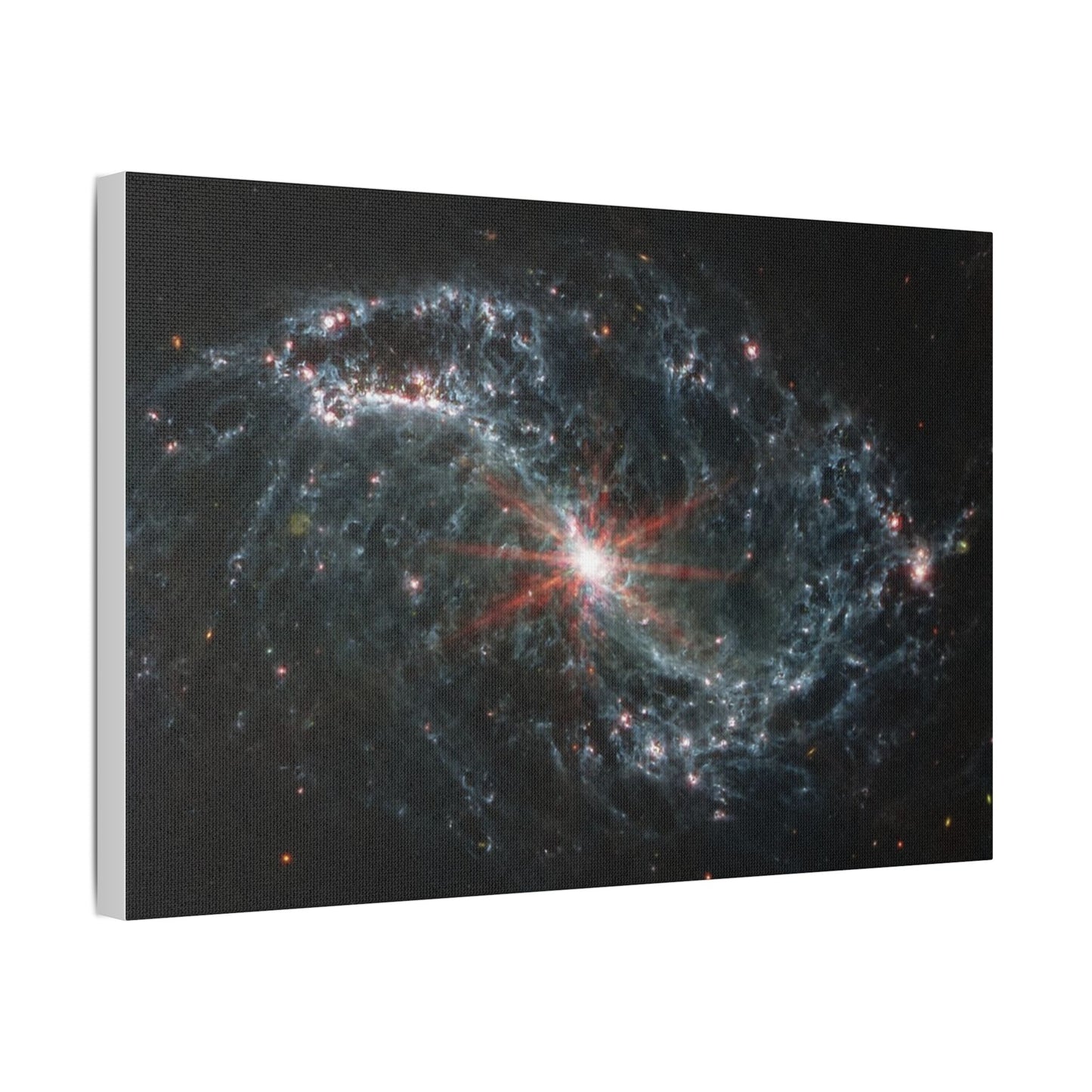 Intricate Networks of Gas and Dust in Nearby Galaxies, Satin Canvas, Stretched