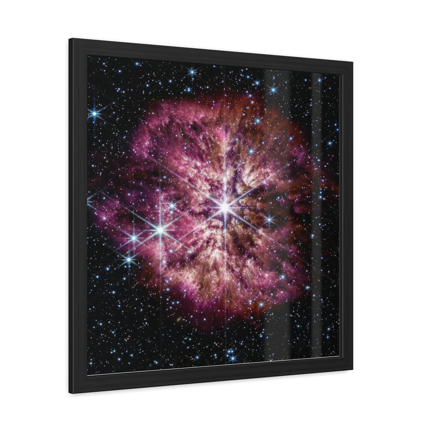 Prelude to Supernova, Hand Crafted Wooden Framed Poster