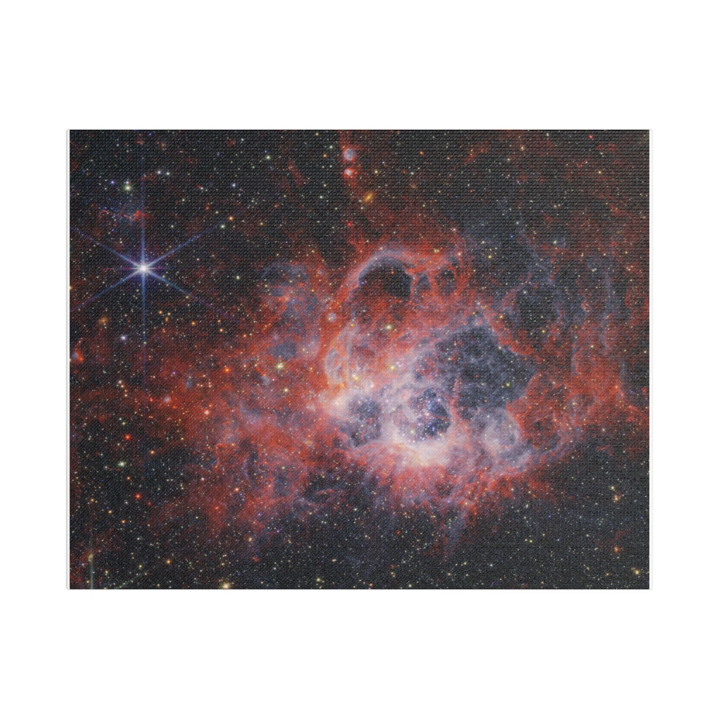 NGC 604, Satin Canvas, Stretched