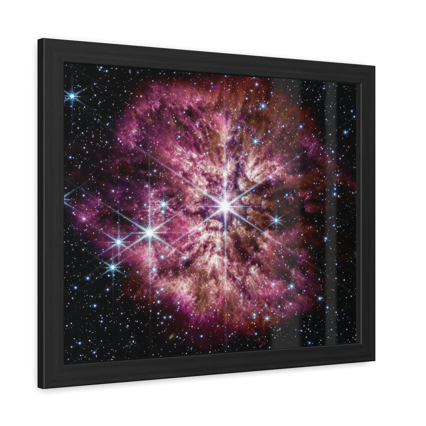 Prelude to Supernova, Hand Crafted Wooden Framed Poster