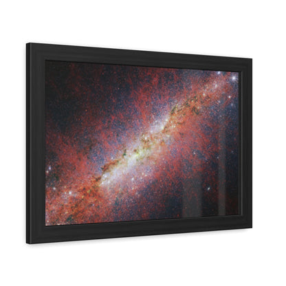 M82, Satin Hand Crafter Wooden Framed Poster