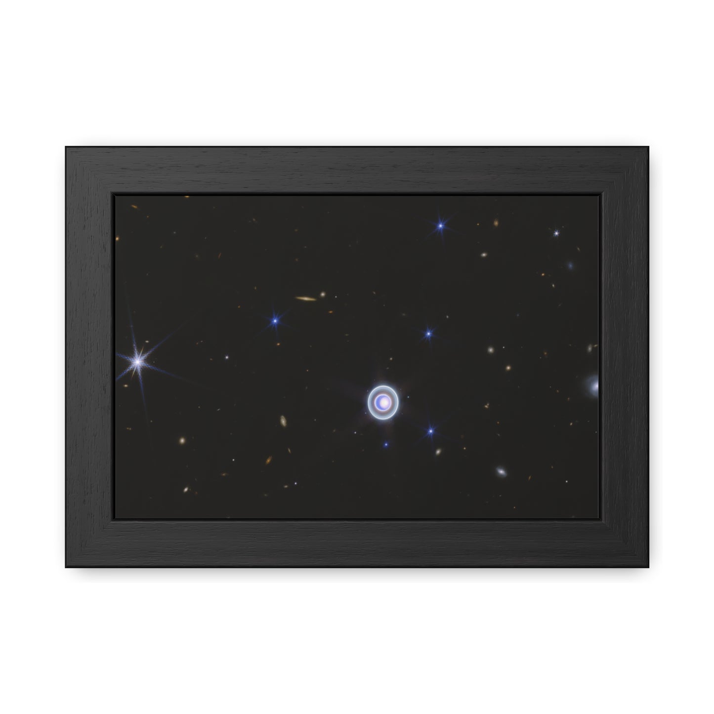 Uranus Wide, Hand Crafted Wooden Framed Poster