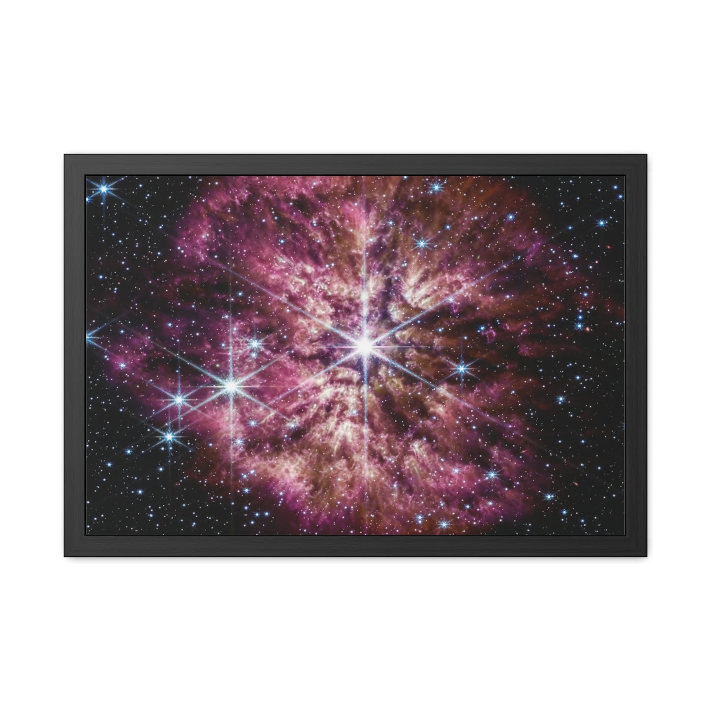 Prelude to Supernova, Hand Crafted Wooden Framed Poster