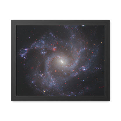 NGC 5468, Hand Crafted Wooden Framed Poster