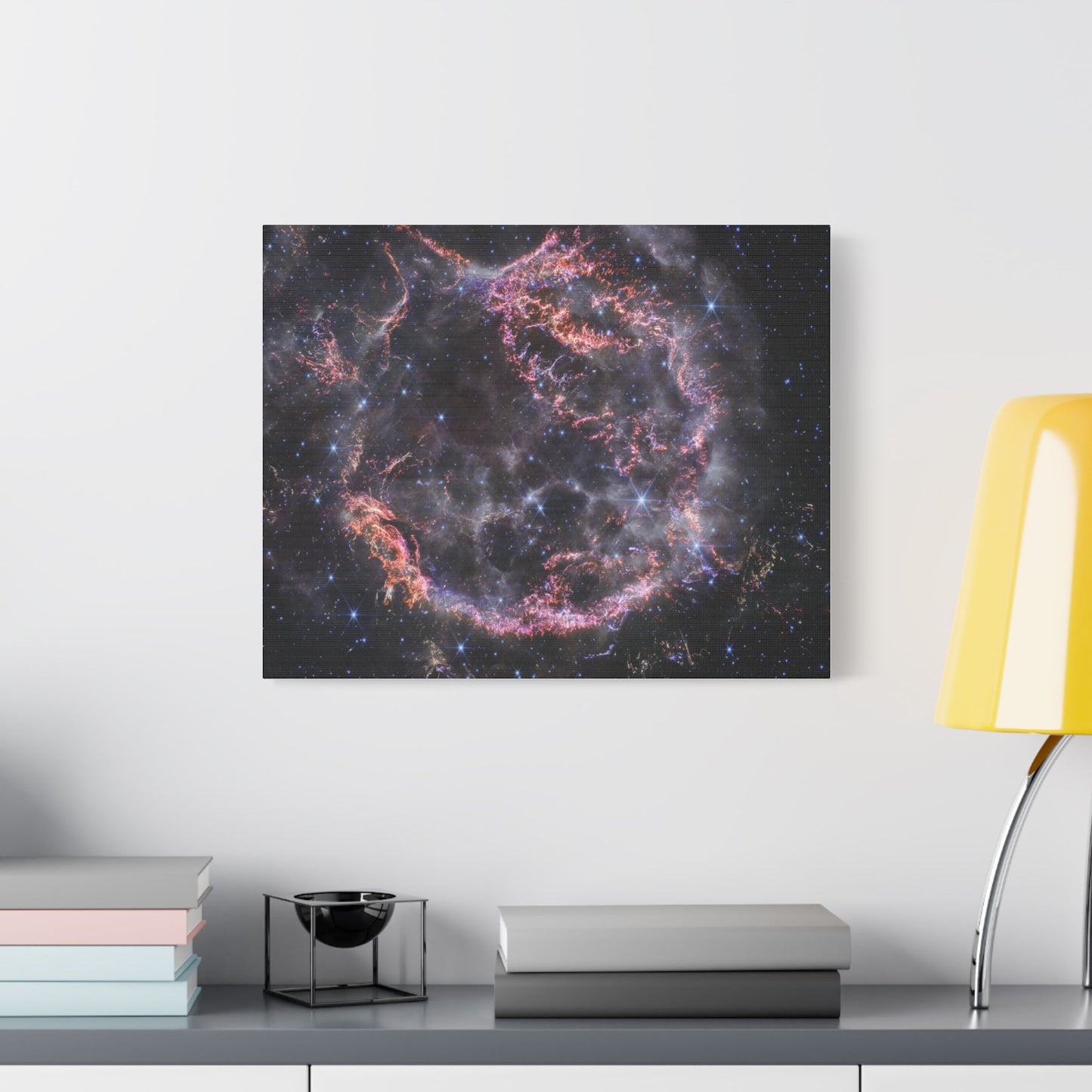 Cassiopeia A, Satin Canvas, Stretched