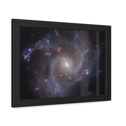 NGC 5468, Hand Crafted Wooden Framed Poster