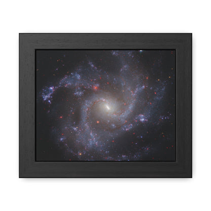 NGC 5468, Hand Crafted Wooden Framed Poster