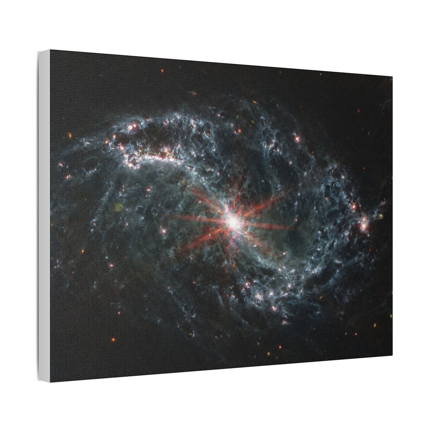 Intricate Networks of Gas and Dust in Nearby Galaxies, Satin Canvas, Stretched