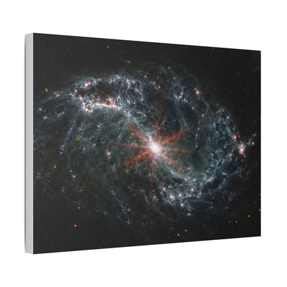 Intricate Networks of Gas and Dust in Nearby Galaxies, Satin Canvas, Stretched