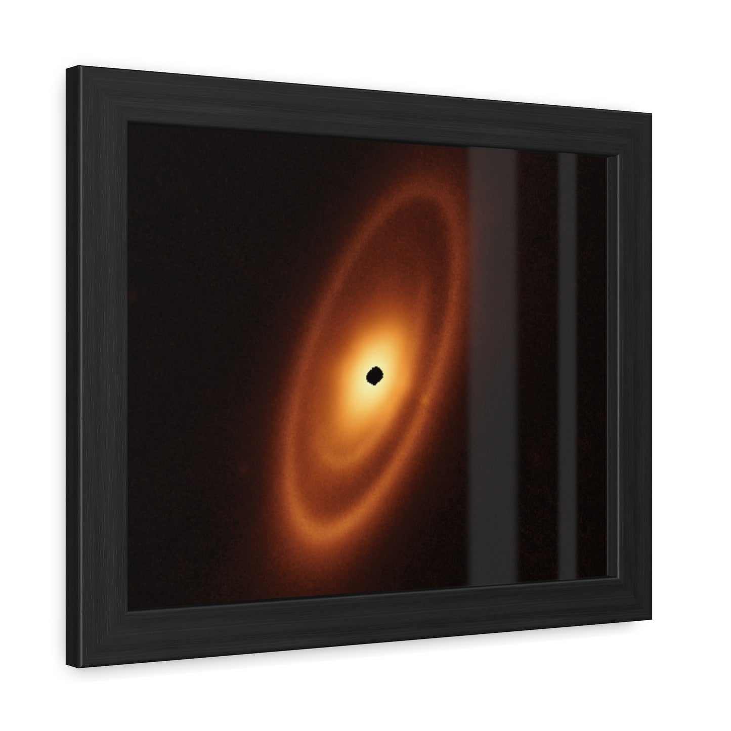 Fomalhaut Dusty Debris Disk, Hand Crafted Wooden Framed