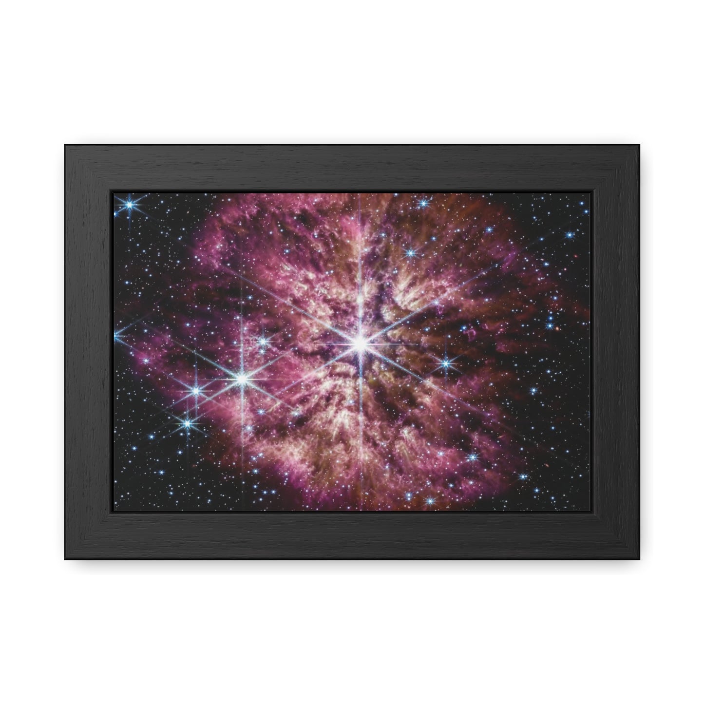 Prelude to Supernova, Hand Crafted Wooden Framed Poster