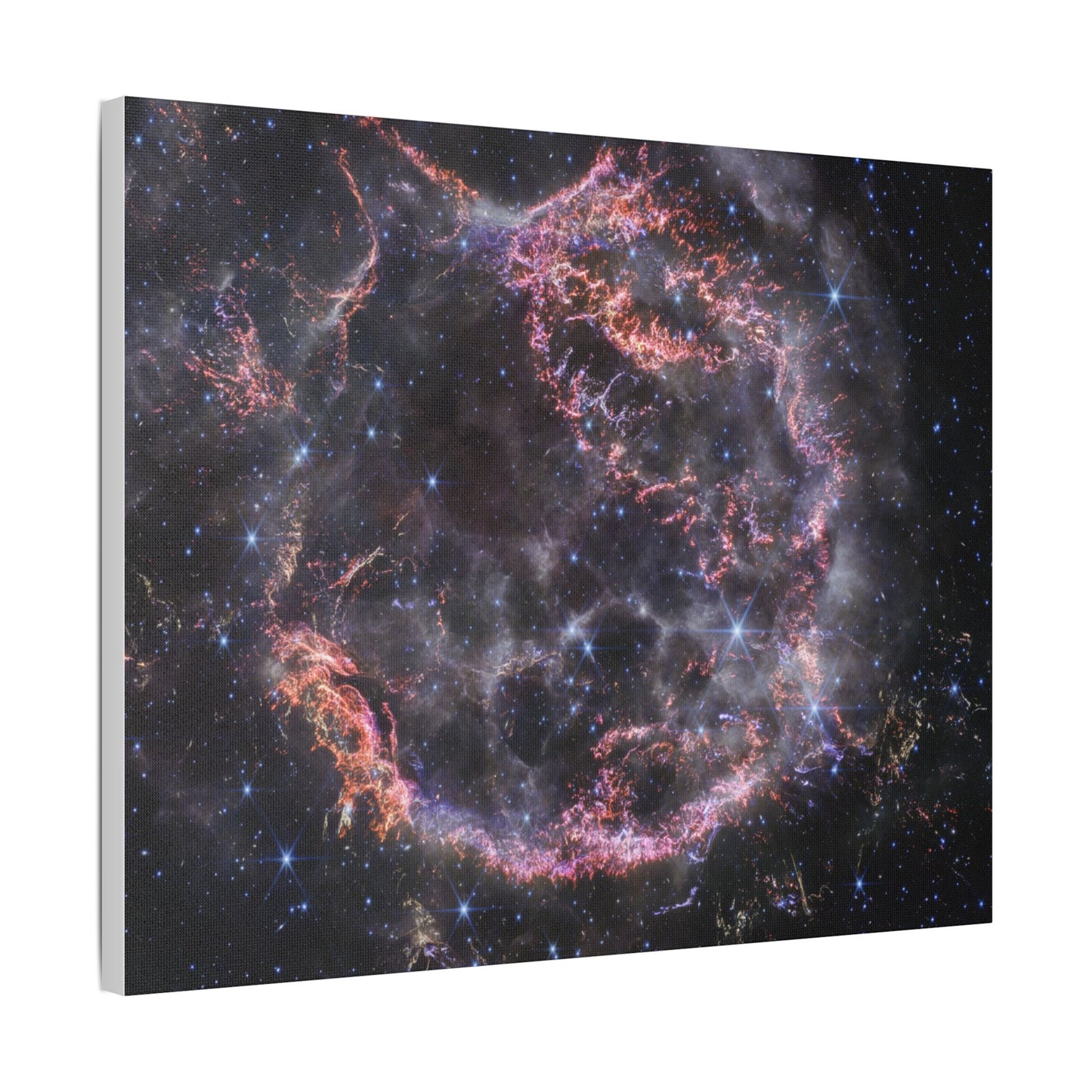 Cassiopeia A, Satin Canvas, Stretched