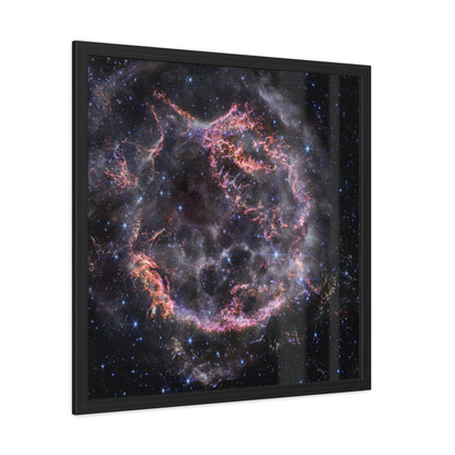 Cassiopeia A, Hand Crafted Wooden Framed Poster