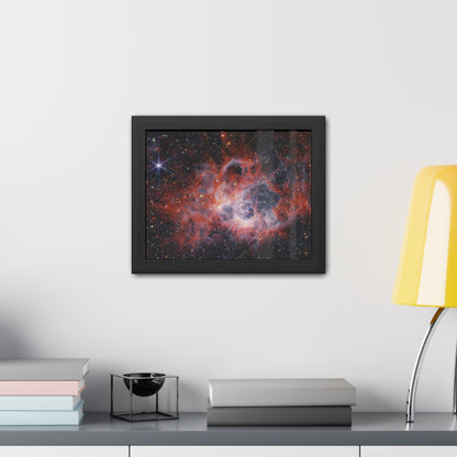 NGC 604, Hand Crafted Wooden Framed Poster