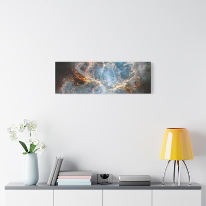 The Crab Nebula, Satin Canvas, Stretched