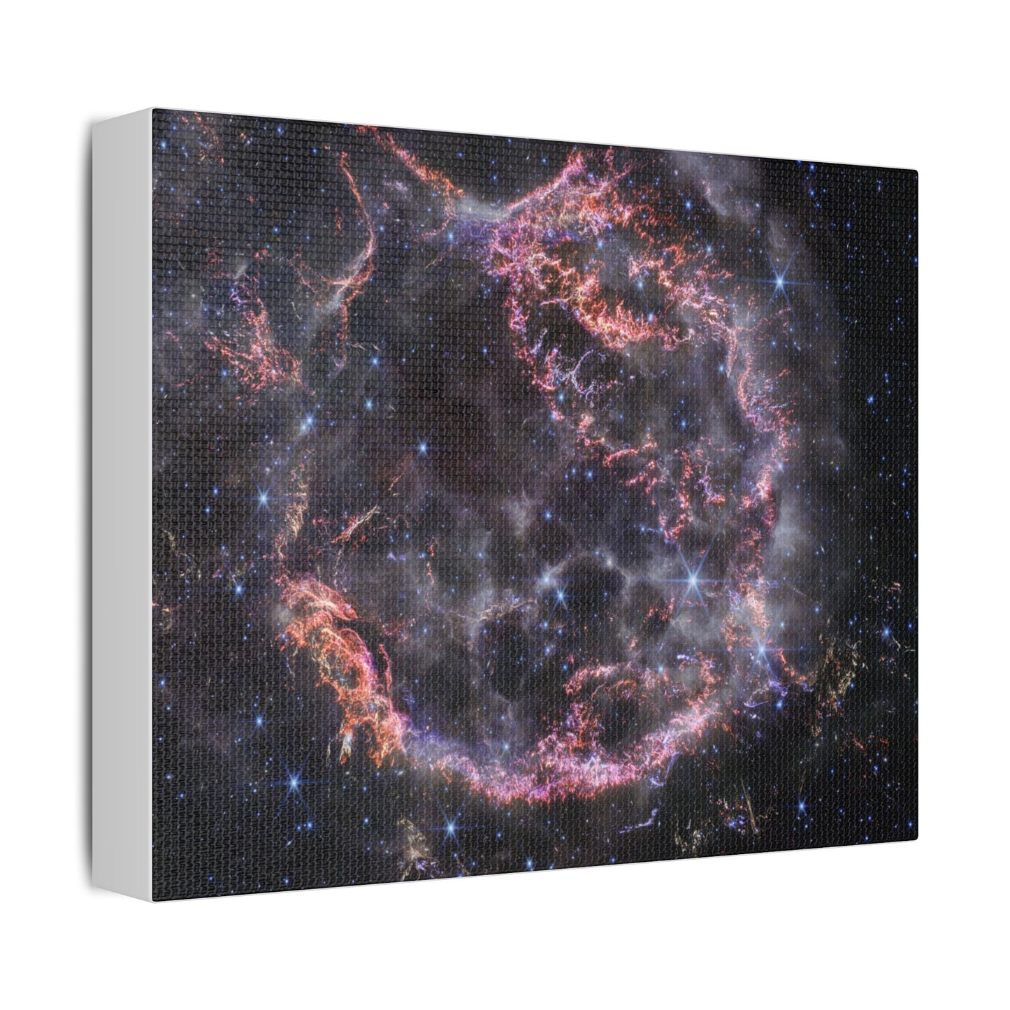 Cassiopeia A, Satin Canvas, Stretched