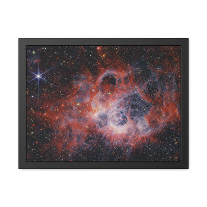 NGC 604, Hand Crafted Wooden Framed Poster