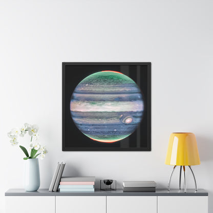 Jupiter, Hand Crafted Wooden Framed Poster