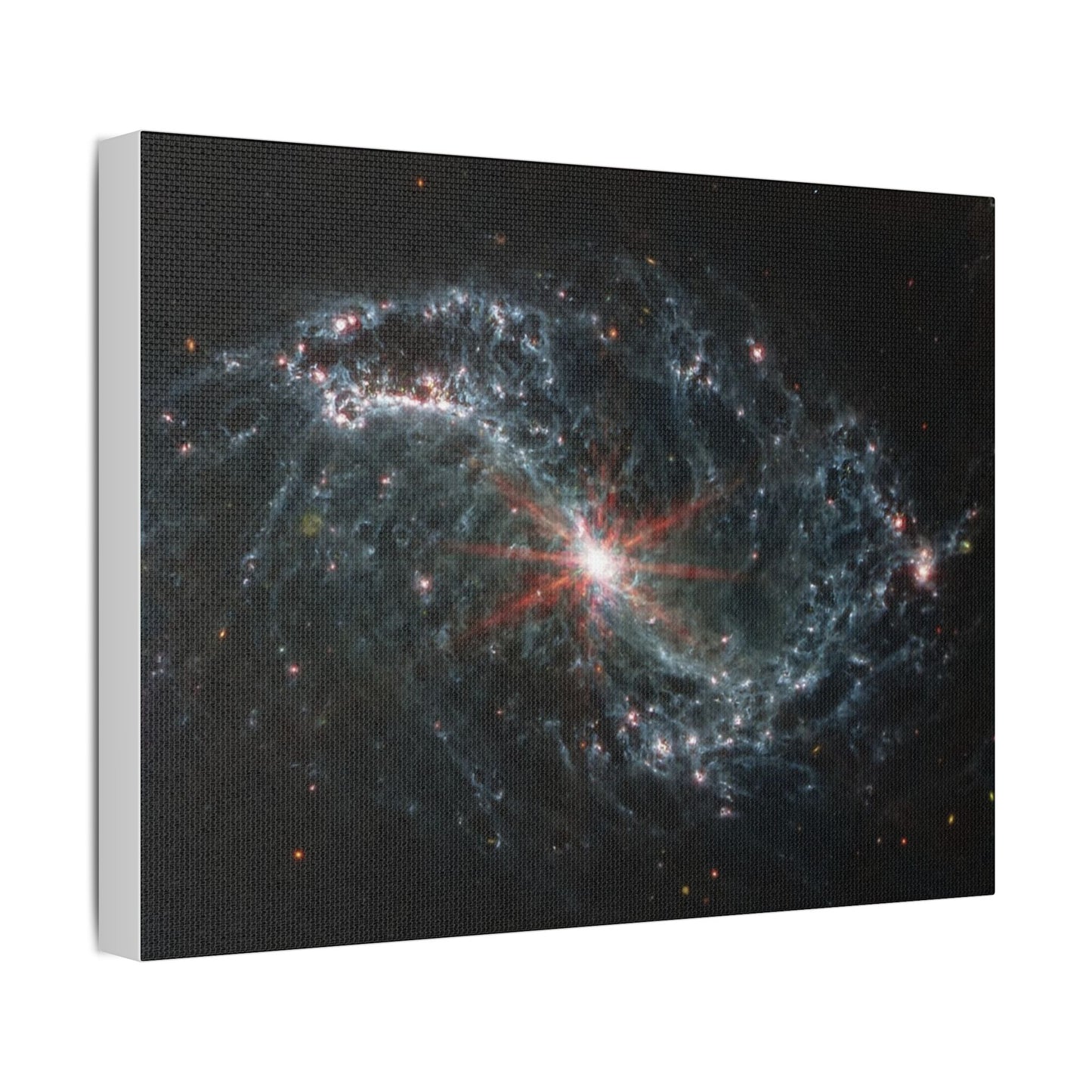 Intricate Networks of Gas and Dust in Nearby Galaxies, Satin Canvas, Stretched