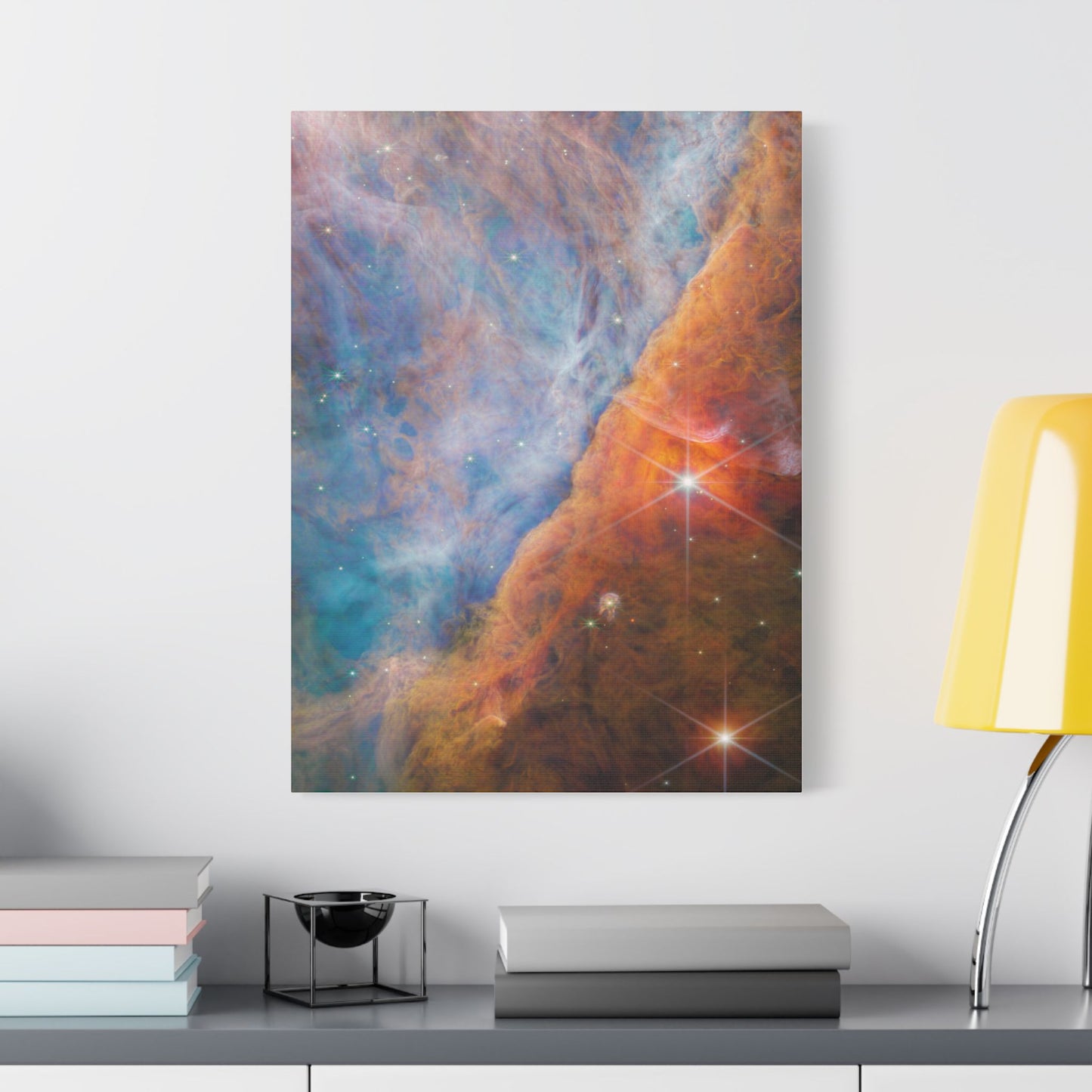 Orion Bar, Satin Canvas, Stretched