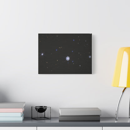 Uranus Wide, Satin Canvas, Stretched