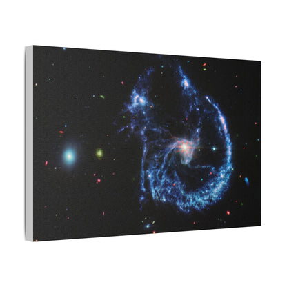 Arp 107 Supermassive Blackhole, Satin Canvas, Stretched