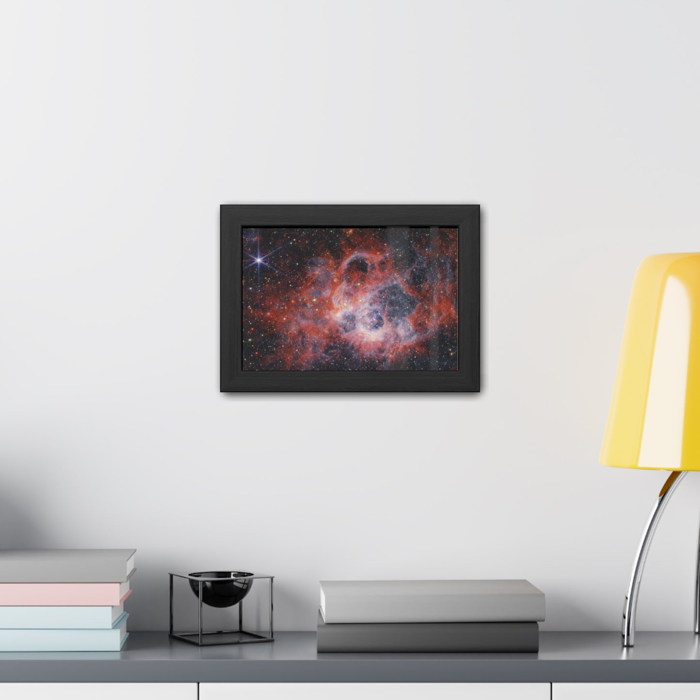 NGC 604, Hand Crafted Wooden Framed Poster